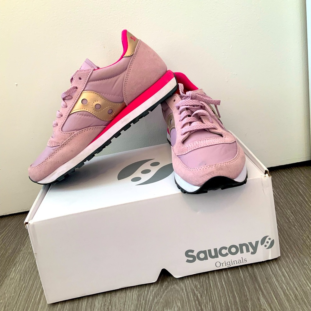 Saucony Jazz - Pink and Gold 👑
